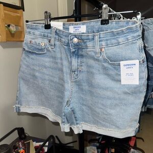 Denizen from Levi's Women's Faded Blue Jean Shorts